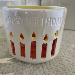 VINTAGE 2000 WAXCESSORIES FRIENDSHIP LIGHT HAPPY BIRTHDAY CANDLE HOLDER